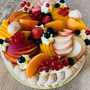 Charlotte aux fruits, pâtisserie réalisée par tant qu'il y aura des gourmands