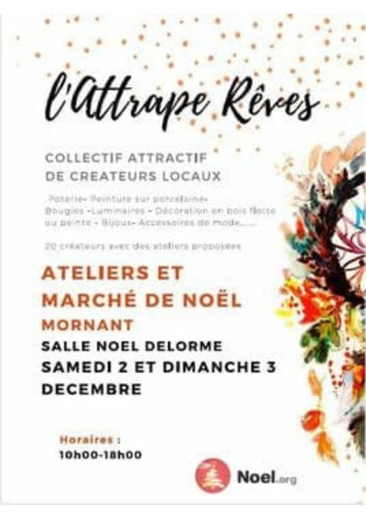 Marché de noel Mornant attrappe reve